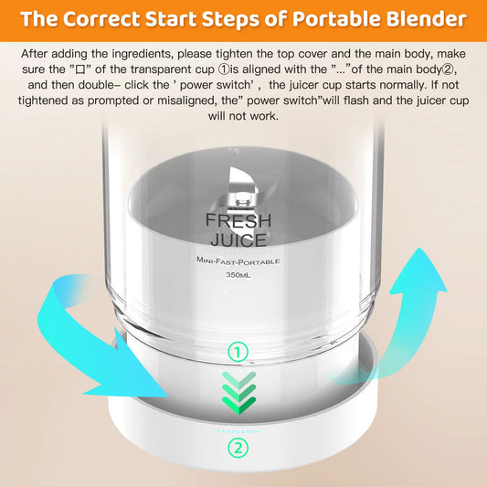 Portable Mixer Bottle